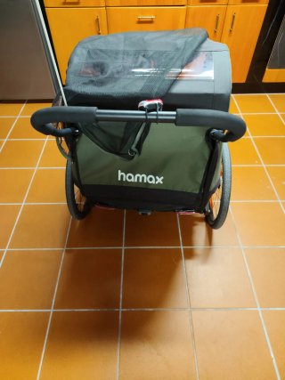 Carro bici doble hamax.
