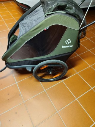 Carro bici doble hamax.