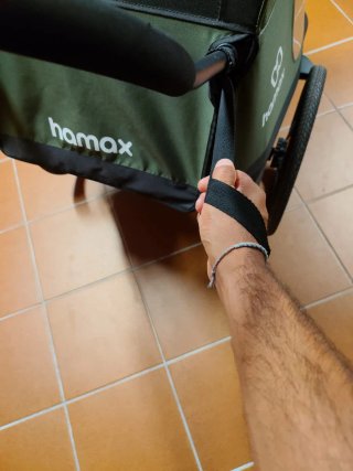 Carro bici doble hamax.