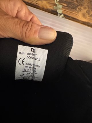 Botas DC Shoes Negras y Grises. Aceptamos TRUEQUIS