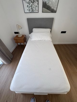 Cama canapé, colchón y cabecero