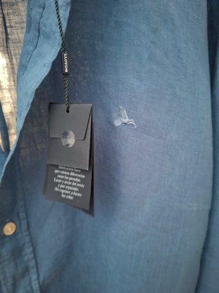 Camisa de lino Lloyds para hombre