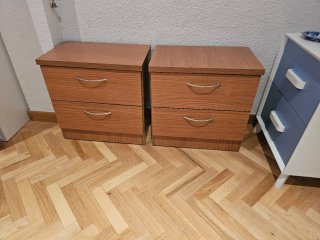 Mesitas de noche madera