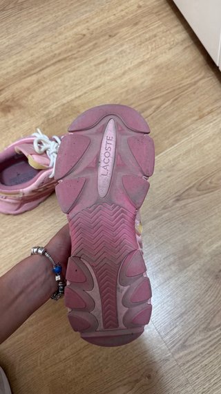 Tenis Lacoste Rosa