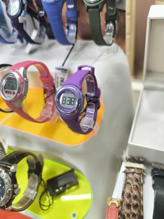 Reloj Marea Morado Digital WR 5ATM