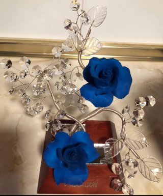 Bonsái Nuria Grau Flores Azules
