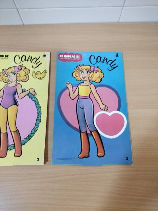 El Ropero de Candy Candy Recortables (1986)