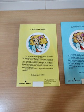 El Ropero de Candy Candy Recortables (1986)