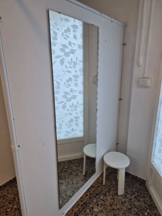 Espejo pared 1.6x0.6m (2 uds)