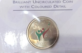 5 Euros Irlanda 2003 Coincard