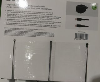 #Cargador Belkin GaN 67W Doble USB-C + Cable 60W.