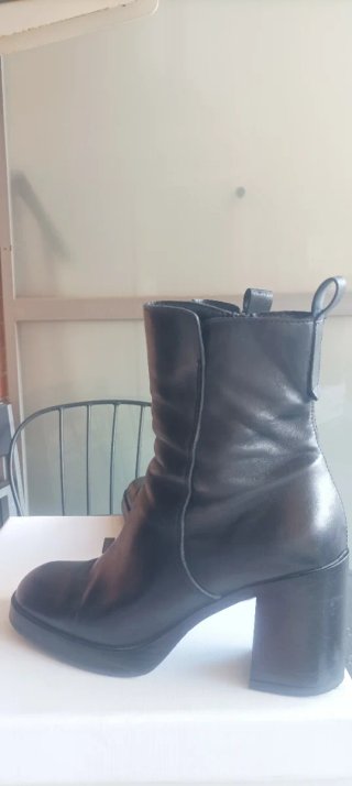 Botín Mjus Piel Negro Talla 38
