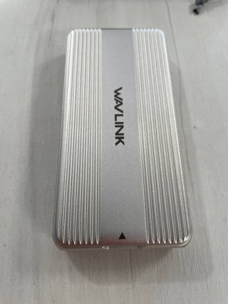 Carcasa WAVLINK USB4 NVMe SSD 40Gbps con Ventilado