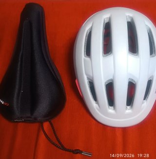 Bicicleta de montaña blanca mujer