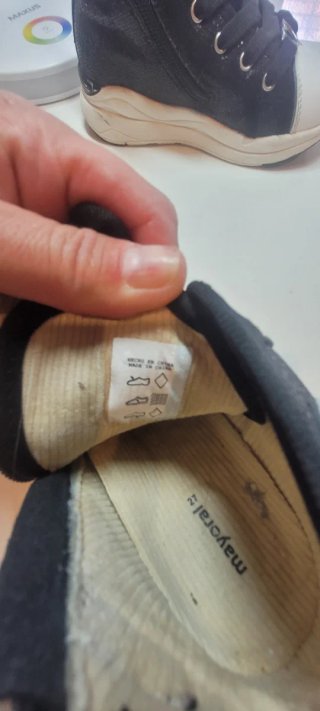 Botas para  niña, talla 27