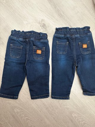 Pack 2 Pantalones Vaqueros Bebé