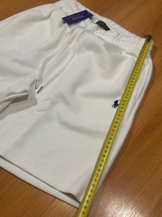 Polo Ralph Lauren x Shorts Pantalón Corto Blanco