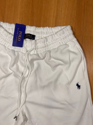 Polo Ralph Lauren x Shorts Pantalón Corto Blanco