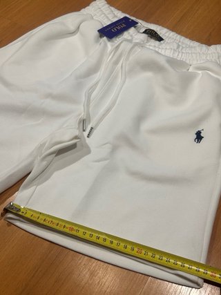 Polo Ralph Lauren x Shorts Pantalón Corto Blanco