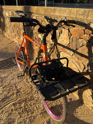 Mini Velo Bicicleta Naranja