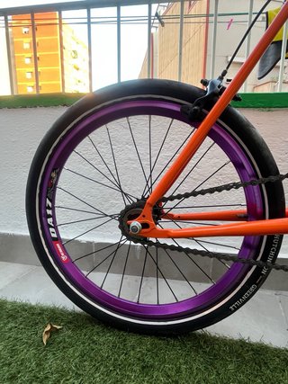 Mini Velo Bicicleta Naranja