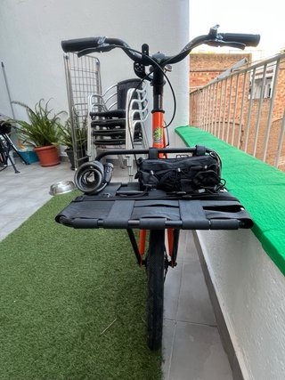 Mini Velo Bicicleta Naranja