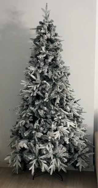 Árbol de Navidad Nevado Frondoso 2.10m