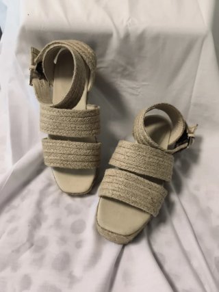Sandalias esparto Woman Secret beige