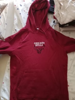 Sudadera Chicago Bulls Roja