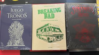 Pack de tres libros de Grandes series TV