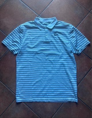 Polo Nike a righe vintage