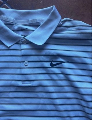 Polo Nike a righe vintage