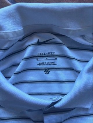 Polo Nike a righe vintage