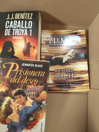 Lote novelas. JJ Benítez. Oviedo. Richard Bach