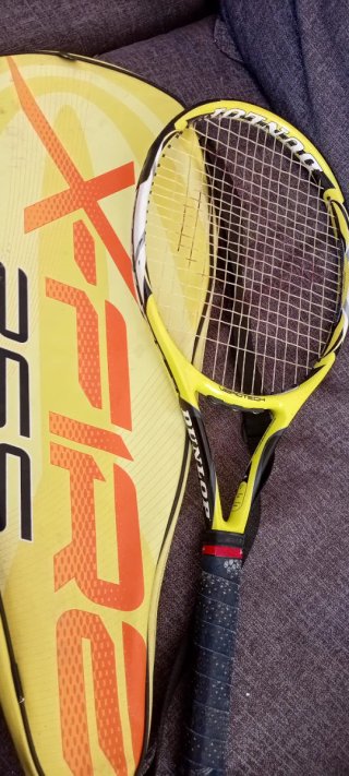 Raqueta de Tenis Dunlop Amarilla