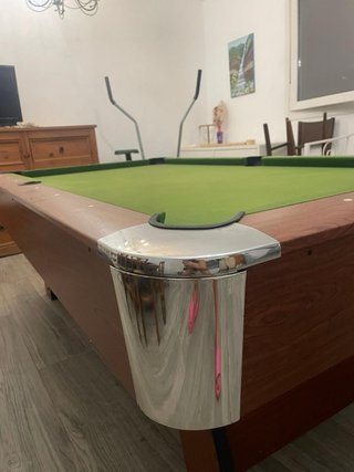 Mesa de billar americana con accesorios