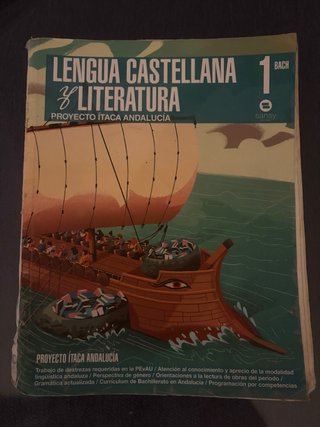 Libro lengua castellana y literatura 1 babachiller