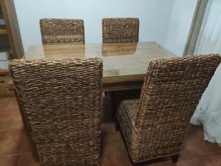 Sillas Mimbre
