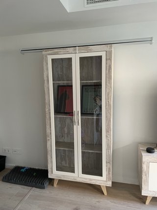 Mueble TV y Vitrina
