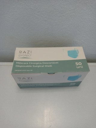 Mascarillas Quirúrgicas RAZI - 50 Unidades