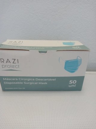 Mascarillas Quirúrgicas RAZI - 50 Unidades