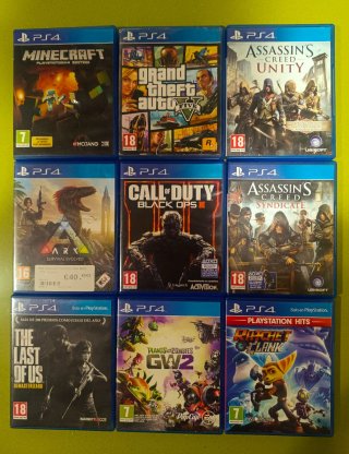 Lote Juegos PS4