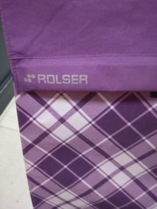 Carrito Compra 4 Ruedas Rolser Morado
