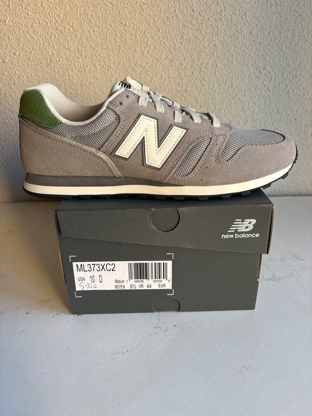 Zapatillas New Balance ML373XC2 Gris/Verde Talla 4
