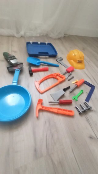 Juego de herramientas de juguete