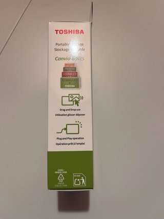 Disco Duro Externo Toshiba Canvio Basics 2TB