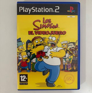 Los Simpsons El Videojuego PS2 PAL