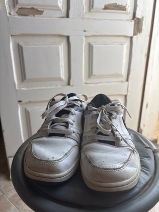 Zapatillas Nike Blancas y Grises