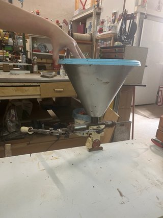 Máquina inyectora de chocolate