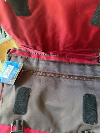 Borsa porta PC rossa